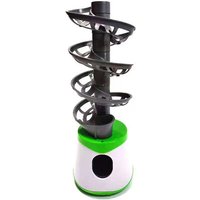 High Quality Portable Table Tennis Ball Pitcher Dual Power Supply Version Ping Pong Ball Robot Pitching Machine For Trainers