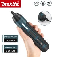 Makita Cordless Electric Screwdriver 1300mAh Rechargeable Torque Adjustable Power Drill Multi-Function Repair & Disassembly Tool