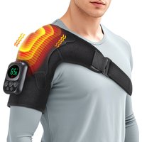 Electric Shoulder Brace for Men & Women, Shoulder Heated Pad Support Mobile Control, Relax Muscles Promote Blood Circulation