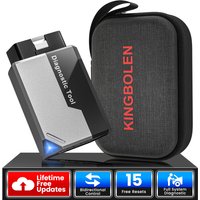 Kingbolen Ediag Elite OBD2 scanner All system Active test 15+ Reset for iOS & Android, Bluetooth Scan Tool ,lifetime free update