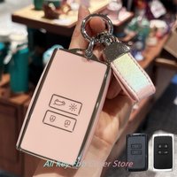 Key Fob Cover Keychain Lanyard for Renault Koleos Captur Megane Clio Scenic Talisman Arkana For Dacia Sandero Accessories