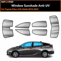 For Toyota Prius 4 Dr Hatch 2016-2022 Custom Car Window Sunshade Anti-UV Car Sun Window Visors Sunshade Covers Accessories