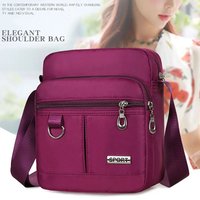 Multi Pocket High-capacity Ladies Nylon Crossbody Bag Cross Body Shoulder Bag Messenger Bag Oxford Flap Handbags