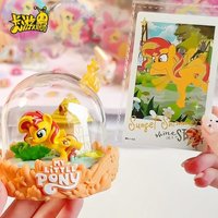 KAYOU My Little Pony Mini Scene Vol.1 Magiczny Dom Pinkie Pie Rainbow Dash Dekoracja Blind Box Rzadkość Prezent na Halloween