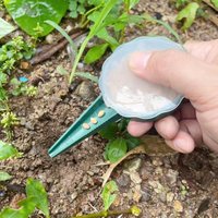 Plant Seed Sower Plant Seeder Garden Multifunction Seeding Dispenser Planter Hand Tools Adapting to Various Sizes of Seeds