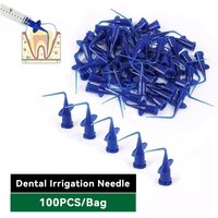 50/100PCS Dental Disposable Syringe Tip Endodontic Endo Irrigation Root Canal Butterfly Needle 0.25mm Dentistry Cleaning Tool