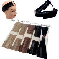 New Double-Sided Silicone Velvet Metal Buckle Anti-Slip Headband To Hold Wigs Wig Accessories