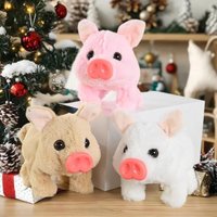 Interactive Realistic Animal Safe Electronic Plush Toy Soft Skin-Friendly Robot With Smart Voice Control For Easter Baby Kids