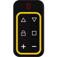 Rechargeable 8 Channel Encrypted Multi-Frequency Remote Duplicator, 315MHz 433MHz Wireless Clone Key for Garage Door Electric Ga