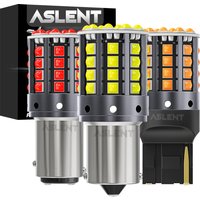 2x 1157 BAY15D P21/5W 1156 BA15S P21W BAU15S PY21W LED WY21W 7440 W21W T20 7443 W21/5W Turn Signal Reverse Brake Light Bulb 12V