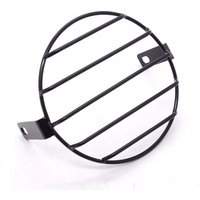 Motorcycle Universal Grill Headlight Protector Guard Cover For Retro Cafe Racer Headlight Protective Cover Modified Accessories