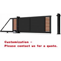 custom.High Quality Automatic Sliding Cantilever Gate House