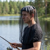 Mosquito Head Net Outdoor Camping Fishing 70D Nylon Lightweight Breathable Travel Hiking Gear