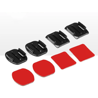 For Gopro Hero Accessories Adhesive Mounts Curved Flat Sticker Sticky Pads Helmet For Go Pro Insta360 X3 Dji Osmo Action camera