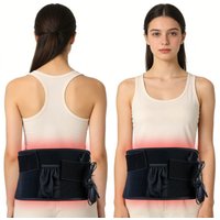 120pcs LED Red Light Infrared Therapy Belt Devices 660nm 850nm Heat Pad Abdominal Fitness Belt For Body Back Knee Hands Relief