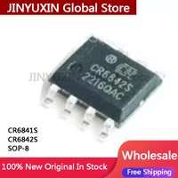 10Pcs CR6841S CR6842S CR6841 CR6842 SOP-8 Power Controller IC Chip In Stock Wholesale