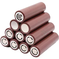 Battery 18650 Brown Cylinder 2000mah Capacity 3.7V Lithium-ion Rechargeable Batteries Suitable for Fan Electric Car Flashlight