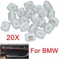 20X Door Trim Panel Clips For BMW 3 Series E46 E90 E91 E92 E93 E53 Plastic 51418215806 Interior Car Truck Panels Accessorie