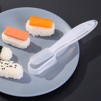 1pcs Nigiri Sushi Mold Onigiri Rice Sushi Maker Warship Sushi Mold Bento Oval Rice Making Breakfast Kitchen Tools Easy Sushi Kit