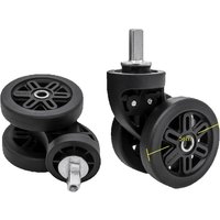 Durable Delsey 3841 Luggage Wheels Replacement Double Wheels Spare Parts for Trolley Travel Case
