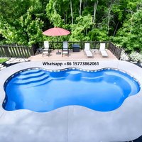 Customized Ew Styles Fiberglass Piscine Piscina Swim Pool Gpr Manufacturers Fiber Glass Reinforced Plastic Pool