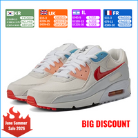 Nike Air Max 90 men's Running Shoes Air Max Cushioning Classic Retro Style Lightweight Comfort for Daily Training DD8496-161