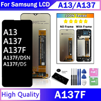 High Quality For Samsung A13 A137F LCD Display Touch Screen Digitizer For Samsung A137 LCD A137F/DSN A137F/DS Display