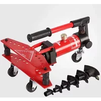 SWG-25 Hydraulic Rebar Bender Manual Copper Tube Bending Machine Stainless Steel Pipe Bending Tool Powerful Hydraulic Plier