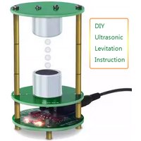 DIY Ultrasonic Levitation Standing Wave Controller Electronic Soldering Kit Science Project Levitation Device 12V
