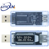 Voltage Meters Current Voltage Capacity Battery Tester USB Volt Current Voltage Doctor Charger Capacity Tester Meter Power Bank