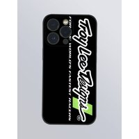 AliExpress NONE Cycling Design Logo T troy L lee DesignS Phone Case For IPhone 16 15 14 13 Pro Max Plus Mini Black Frosted Soft Shell Funda