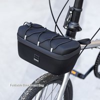 Bicycle Front Folding Bag 4L Eva Hard Shell Bike Basket Bag For Brompton/Java Neo Folding Bike Bag Suitable Cycling Accessories