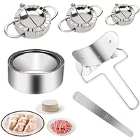 Ravioli Maker Stainless Steel Dumpling Mold Dumpling Wrapper Mold Dough Press Cutter Empanada Press Pie Ravioli Press