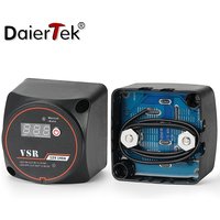 DaierTek Smart Dual Battery Smart Isolator 12V 140A Digital Voltage Sensitive Relay VSR Split Charge For Camper Car RV