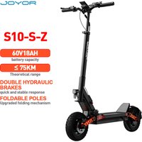 JOYOR S10-S-Z Elektroroller 10-Zoll-Reifen Erwachsenen-E-Scooter 60V 18Ah Easy-Commute-Version