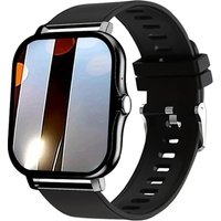 2026 New Smartwatch for Women Men 1.44 Inch Touch Screen Bluetooth Call Blood Oxygen Monitor Birthday Gift for Android IOS Phone