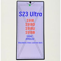 With Defect 120HZ Super AMOLED For Samsung S23 Ultra 5G S918 S918N S918D S918B S918U LCD Display Touch Screen Digitizer Assembly