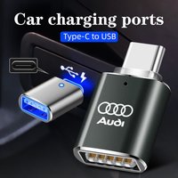 Type C OTG Male To USB Female Adapter Converter Connector For Audi TT A3 A4 A6 A5 Q5 Q7 Q3 Q2 A1 A7 A8 S3 S4 QS5 QS7 RS7 RS8