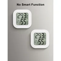 Indoor LCD Digital Thermometer Hygrometer Household Temperature Humidity Meter Sensor Gauge Weather Station For Home Room