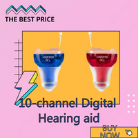 Mini Digital Hearing Aid Audifonos T30 10-Channels ITC Adjustable Volume Control Hearing Aids Small Sound Amplifier Senior Aids