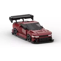 380PCS MOC Speed Cars Techniced 1996 Nissaned 240SX Silvia Building Blocks Speed Vehicle Brick Toys For Kid Adult Gift