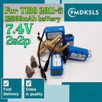 New 2S2P 7.4V 12800mAh Lithium Battery Used For T188 T888 2011-5 Remote Control Search Bait Boat Spare Parts RC Toy Accessories