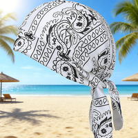 AliExpress NONE Summer Unisex Hat Breathable Lightweight Pirate Head Scarf Outdoor Fashion Cycling Hiking Windproof Sunscreen Head Scarf