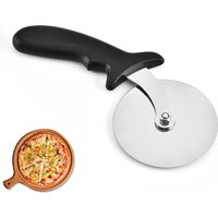 Stainless Steel Pizza Knife Pizza Hob Pizza Wheel Knife Cake Knife Baking Tool Creative Kitchen Supplies