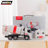 Huina SY002 New 1/14 Large Cement Mixer Truck Remote Controlled Truck Rc Car Heavy TruckEngineering Car Model Toys Vehicle