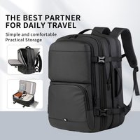 Large-capacity stylish unisex laptop bag Casual Outdoor Travel Backpack Student Schoolbag Men's Business Commuting Backpack