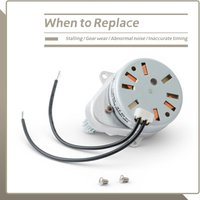 A25F-For Fleck 5600 2500 2510 2750 9000 9100 9500 3200 3210 Compatible 18743 Timer Motor Replacement 18743-1 13400 Control Valve