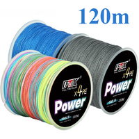 Billings Long-Range Dali Ma 120m 4-Strand PE Fishing Line Braided Main Line Multicolored Fishing Line s Practical Fishing Gear
