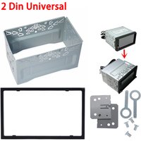 Cage Radio Vehicle Case Unit 2 DIN Car Stereo Install Dash Bezel Panel Car Fitting DVD Player Frame Mounting Plate