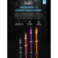 AliExpress RYET Presta Tubeless Valves 44/60/70/80mm Tubeless Bike Valves for Road/MTB CNC Aluminum Valve Core Removable Sealant-Com